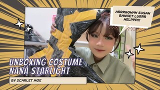 Sesusah itu unboxing costume Nana Starlight