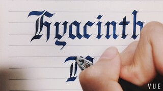 [Viết tay] Tập kiểu chữ Blackletter - Nhanh lên trình lắm