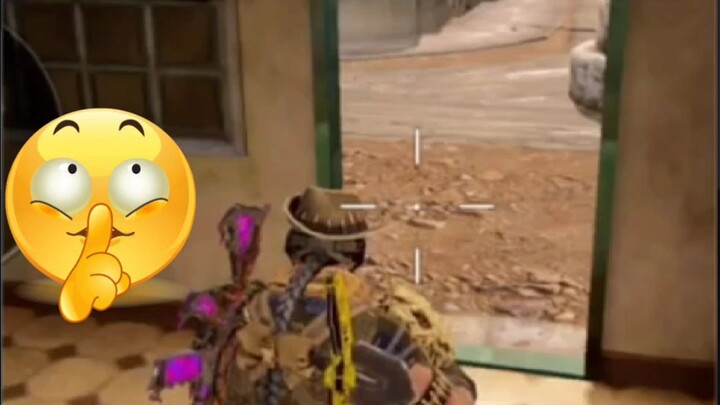 Pretending to be AFK.