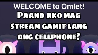 How to Stream Using Mobile Phone