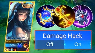 GUINEVERE HACK DAMAGE BUILD!! 100% BROKEN DAMAGE | MLBB