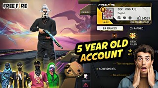 പഴയ Acc തിരിച്ച് കിട്ടി 😱🥵, 5 Year Old Free Fire Account |D2K ARMY|#FreeFireMalayalam