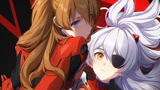 《崩坏3xEVA》完美融合！当琪亚娜遇见明日香...