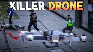 DRONE RC(REMOTE CONTROL) TEROR POLISI,TRICKSTER‼️- GTA 5 ROLEPLAY