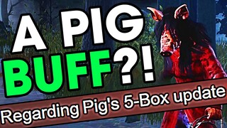 They Actually BUFFED The Pig?? | Dead By Daylight