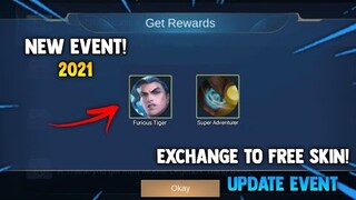 NEW! FREE SPECIAL SKIN AND EXCHANGE IT FOR FREE! FREE SKIN! 2021 NEW EVENT | MOBILE LEGENDS