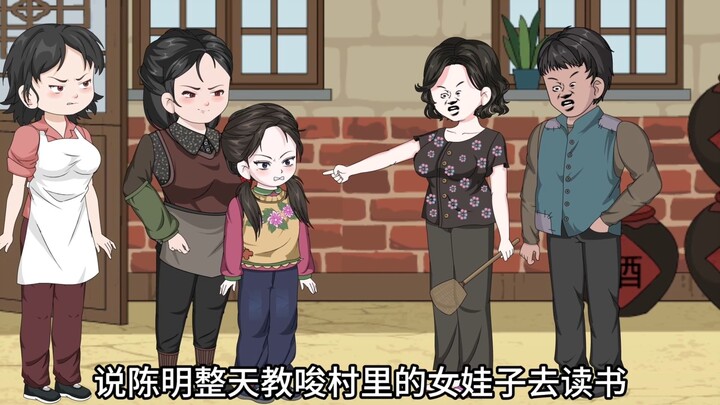 8岁的傻孙子期末考试考到了第一名，殊不知家里已经闹翻天