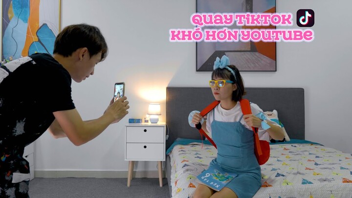 Lần Đầu Chị Thơ Quay Clip TikTok