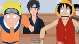 Sama Goblognya 🤣, Ketika Luffy Dan Naruto Ikut Ujian Chunin