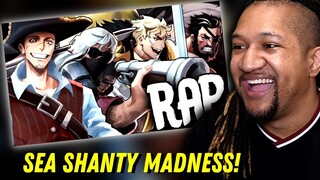 ONE PIECE D&D RAP | "Devil's Luck" | RUSTAGE ft. McGwire Reaction