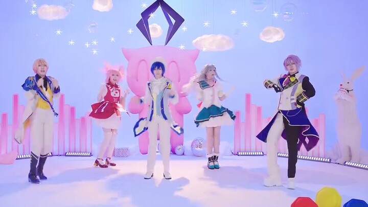 【PJSK】Begitu kedua kaki meninggalkan tanah, Virus Kekacauan dimatikan｜Mesin titik tetap lompat cospl