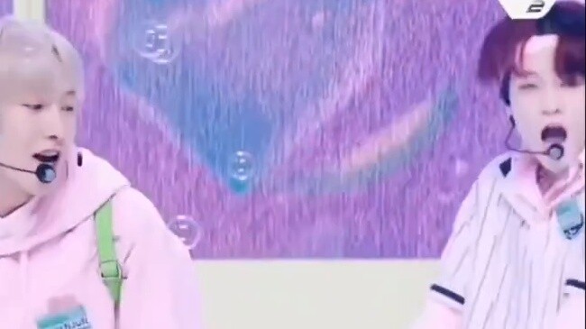 If the Chinese line (part) of Kpop is in the same group (male idols)