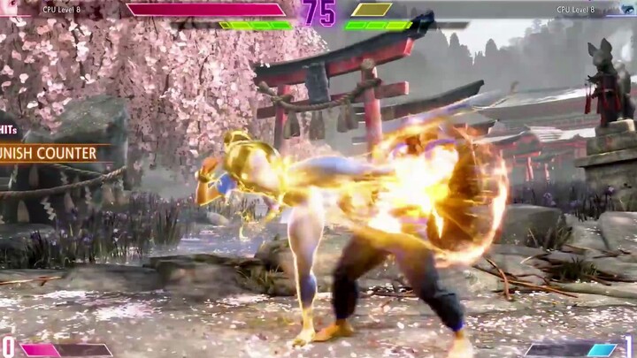 【4K】Street Fighter VI ~ Pertarungan Melawan AI Komputer