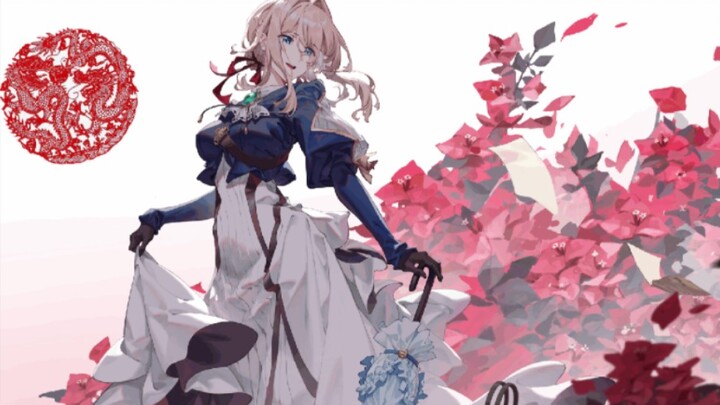 "Violet Evergarden" KyoAni sử dụng hình ảnh để thể hiện cuộc sống của Violet trên đảo. Nếu bạn muốn 