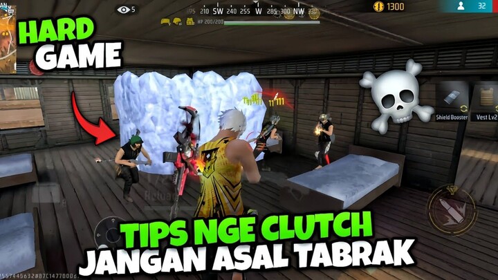 DI TABRAK PANIK ? GINI CARA NGE CLUCTH FULL SQUAD !! - GARENA FREE FIRE