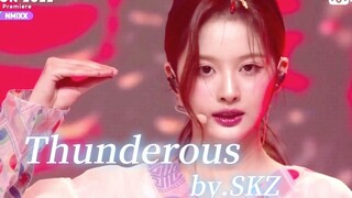 NMIXX cover STRAY KIDS - Thunderous特别Kcon舞台