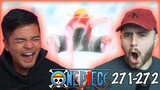 LUFFY SECOND GEAR!!! - One Piece Episode 271 & 272 REACTION + REVIEW!