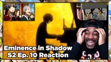 CID PULLS OFF THE SMARTEST HEIST IN HISTORY!!! | The Eminence in Shadow Season 2 Episode 10 Reaction