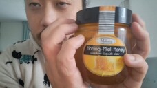 ASMR FINGER LICK HONEY & AIR TRACING