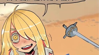 The Male Sword Master's Arena Defeat (Remastered Version) | Basedbinkie Comics