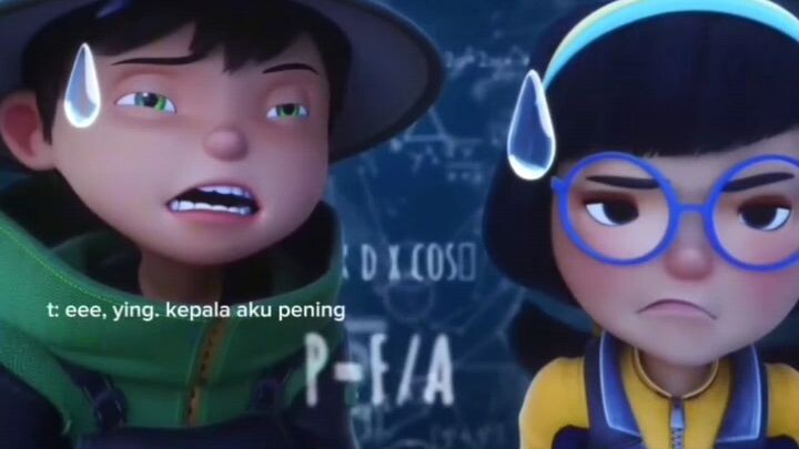 siapa nih yang suka Boboiboy Sori dan benci MTK