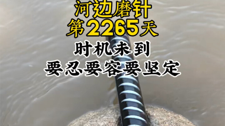 Mengasah Jarum di Tepi Sungai Hari ke-2265