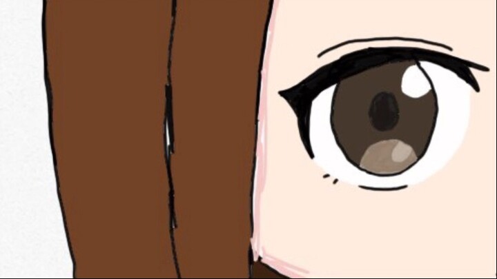 Takami-San drawing (Yeah,i drew it 👁️👄👁️)