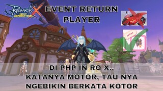 RAGNAROK X - TUTORIAL EVENT RETURN