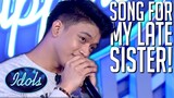 Brother Sings For His Late Sister on Idol Philippines 2019 | Idols Global