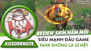 Onmyoji Arena | Skin năm mới Kosodenote, sát thủ quá mạnh đầu game, đánh tank như con