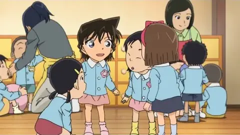 Ran and Shinichi kun first fight in school time |Detective Conan|