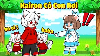 Mèo Simmy Bất Ngờ Khi Kairon Có Con Rơi Trong Minecraft