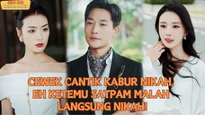 Kabur dari nikahan, cewek cantik nyasar ke pos satpam—besoknya langsung jadi nyonya besar!