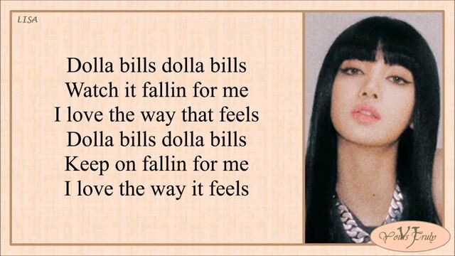 #Lalisa Manoban.. Money lyrics 🥰