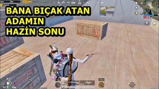 BANA BIÇAK ATAN ADAMIN HAZİN SONU ! OYUNU SİLDİ BATUR GAME SOLO VS SQUAD PUBG MOBİLE