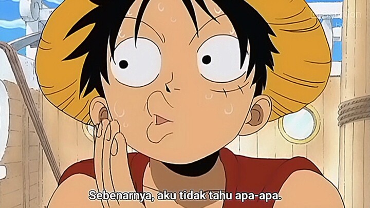 luffy nyuri makanan😭