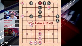 Cao thủ cờ tướng Đà Nẵng NGUYỄN ANH MẪN & VƯƠNG ĐÌNH TRÚC QUẢNG NINH vòng 4 ván 2