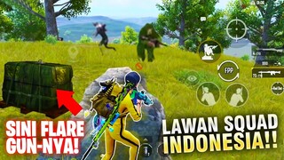 SQUAD DARI INDONESIA NABRAK FLARE GUN SAYA?! LANGSUNG KASIH PAHAM! - PUBG MOBILE