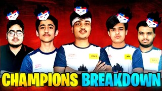 Tsg Army Strategy & confidence ||🥵 Champions Breakdown || Garena Free Fire 😱
