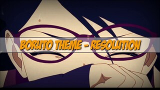 Lagu Sedih Boruto - Resolution (remix version)