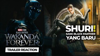 BLACK PANTHER WAKANDA FOREVER OFFICAL TRAILER REACTION - INDONESIA