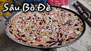 SÂU BỒ ĐỀ XÀO MĂNG CHUA ĐẶC SẢN TRONG NGÀY LỄ ĐẦY THÁNG CỦA NGƯỜI THÁI TÂY BẮC