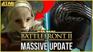 HUGE Battlefront Update New Rise Of Skywalker Update &Trailer Battlefront 2