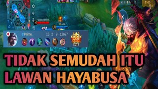 MAIN HAYABUSA SAMBIL KOMPE SERIUS | GAMEPLAY HAYABUSA MLBB