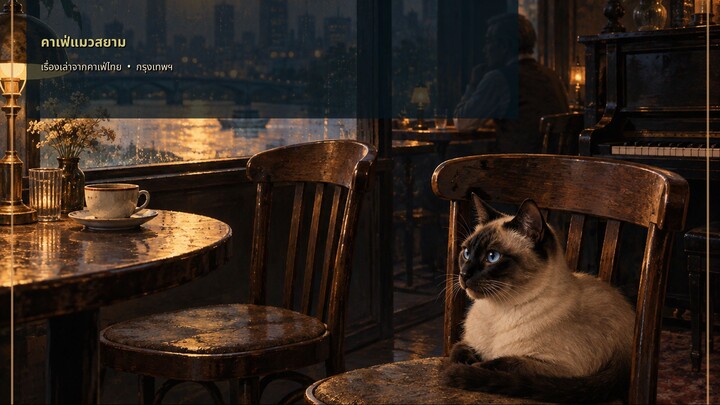Caturday พิเศษ, คาเฟ่แมวสยาม - เก้าอี้ยังหันไปทางเดิม