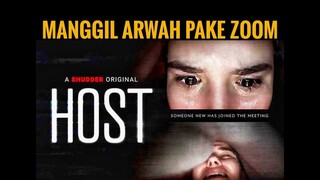 MANGGIL ARWAH PAKE ZOOM - Review HOST (2020)