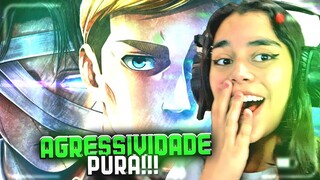 REACT | ♪ Levi Ackerman | Minha Última Missão | AniRap & Erwin Smith - Sasageyo | M4rkim