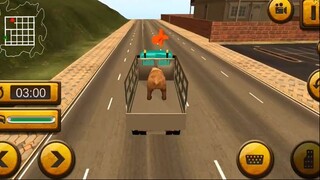 Trò chơi mô phỏng xe tải vận chuyển động vật Zoo 2020 - Gameplay trên thiết bị di động Android