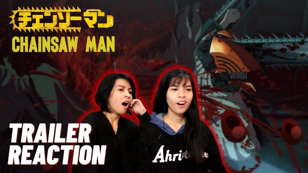 Reacting to the Chainsaw Man Anime Trailer (Video)