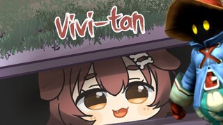 How many times Korone said "Vivi-tan" in her 9 hours Final Fantasy IX Playthrough?